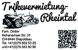Trikevermietung Rheintal